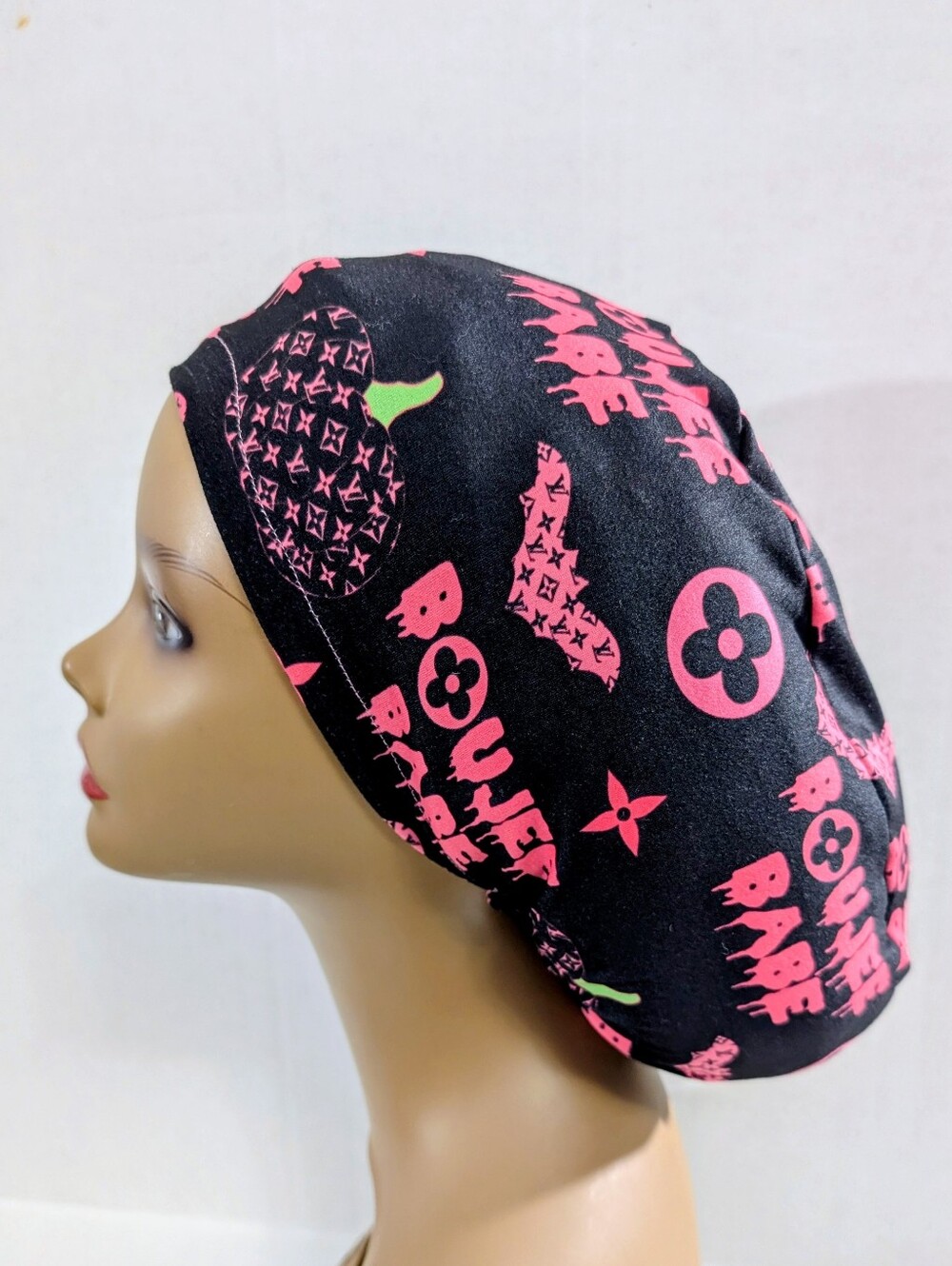 Ghost, Boujee, Euro Style Scrub Cap, Scrub Cap